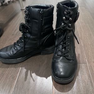 Lace up combat boots - Steve Madden